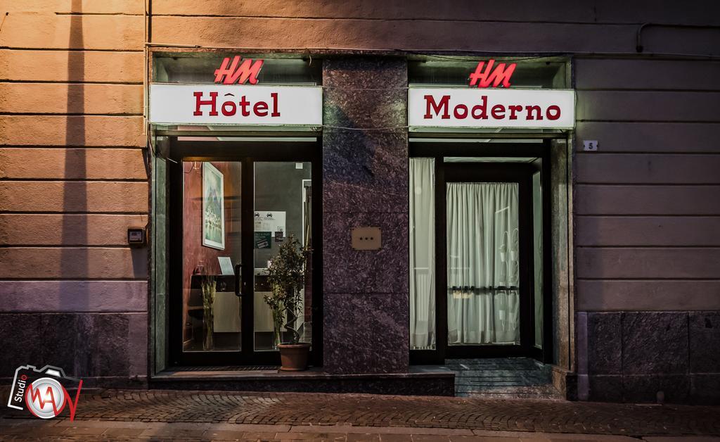 Hotel Moderno Lecco Exteriör bild